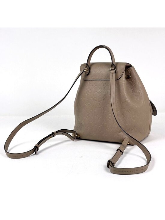 Louis Vuitton Montsouris PM Backpack Monogram Empreinte Tourterelle main image 8
